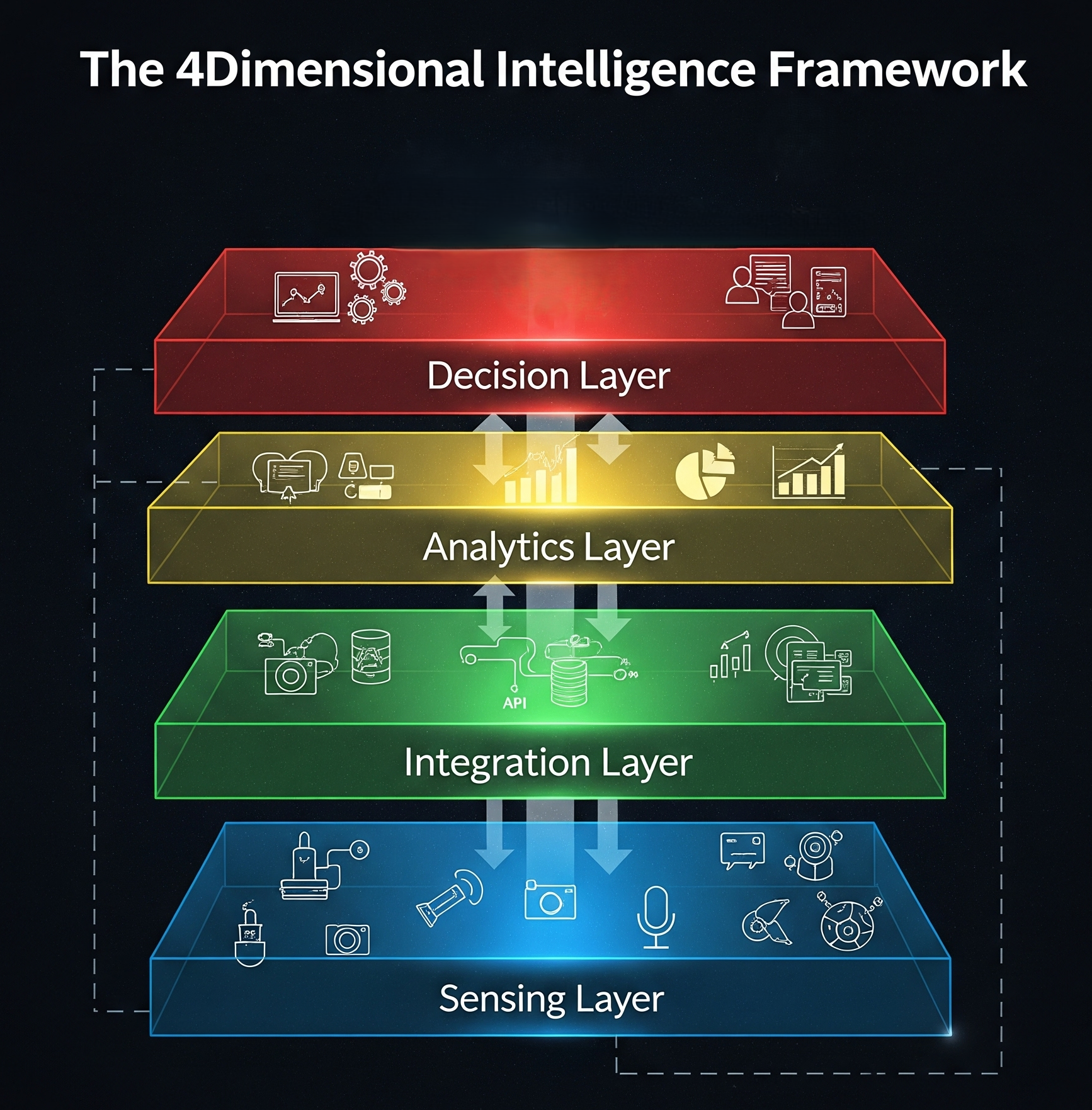 4D Intelligence Framework diagram